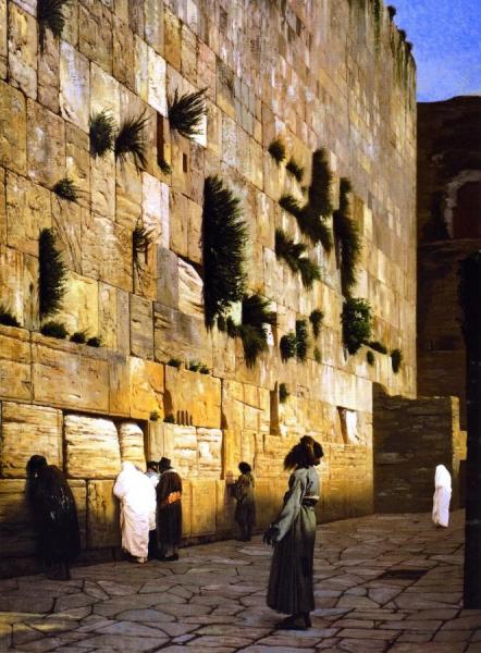 Solomon's Wall, Jerusalem by Jean-léon Gérôme
