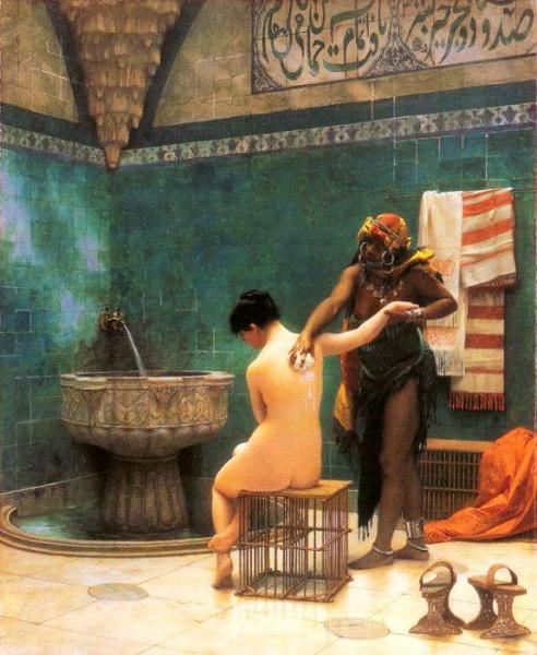 The Bath by Jean-léon Gérôme