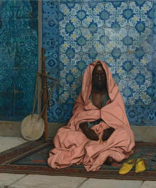 The Black Poet by Jean-léon Gérôme