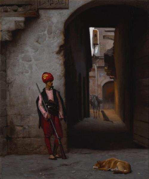 The Guard by Jean-léon Gérôme