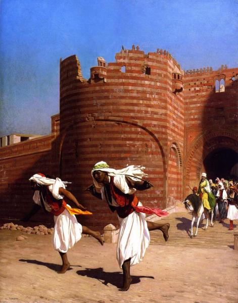 Jean-léon Gérôme The Runners Of The Pasha