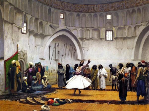 The Whirling Dervish by Jean-léon Gérôme