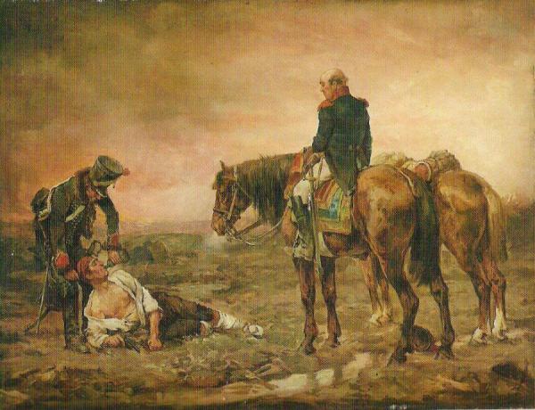 Relief After The Battle by Jean Louis Ernest Meissonier