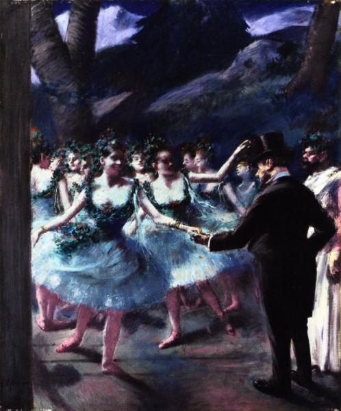 The Ballet by Jean-louis Forain
