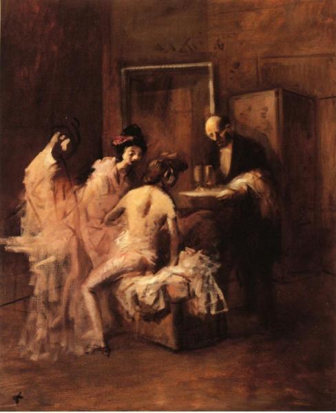 The Box by Jean-louis Forain