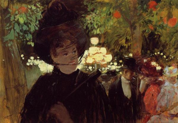 The Jardin De Paris by Jean-louis Forain