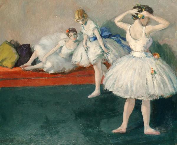 Ballerinas At Rest by Jean Louis Marcel Cosson