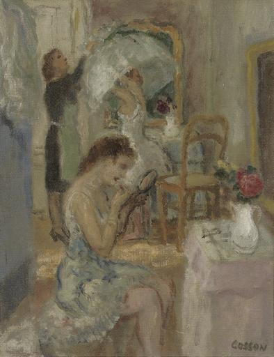 Dans La Loge by Jean Louis Marcel Cosson