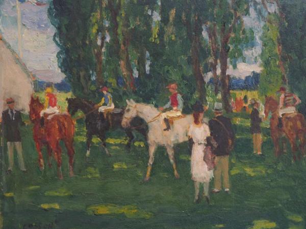 Le Paddock by Jean Louis Marcel Cosson