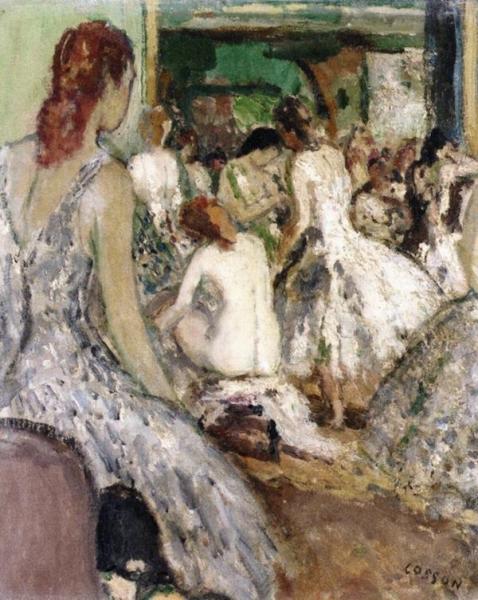 Nude Among Dancers by Jean Louis Marcel Cosson