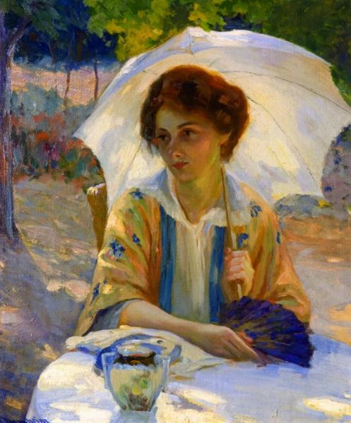 Jean Mannheim A Lonely Tea Party