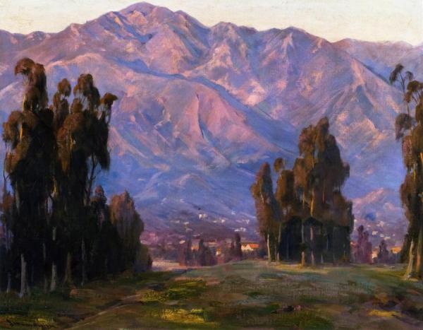 Afternoon Glow, Altadena by Jean Mannheim