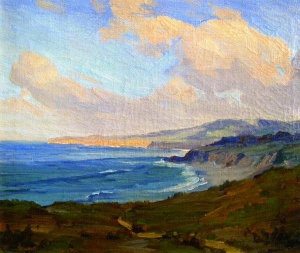 Arch Beach, Laguna by Jean Mannheim Oil Painting Reproductions