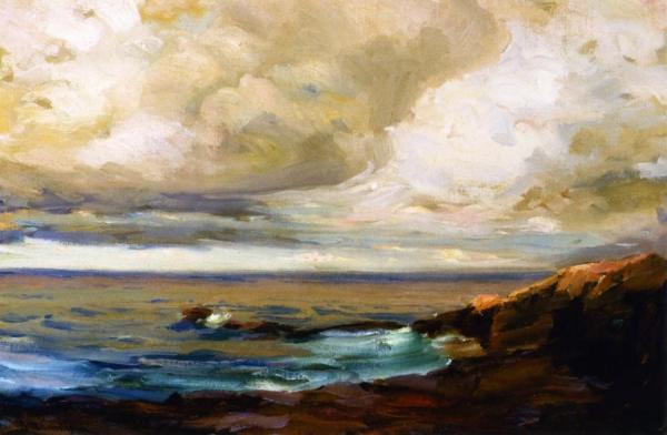 Clouds Over Laguna Coast by Jean Mannheim