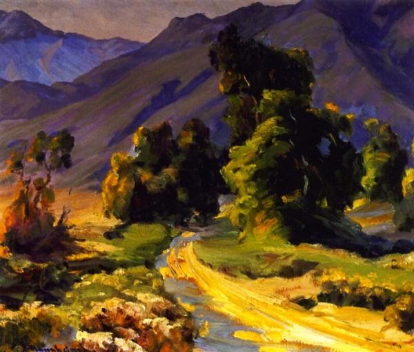 Desert Road by Jean Mannheim