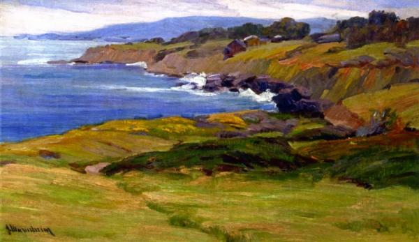 Early Spring, Arch Beach by Jean Mannheim
