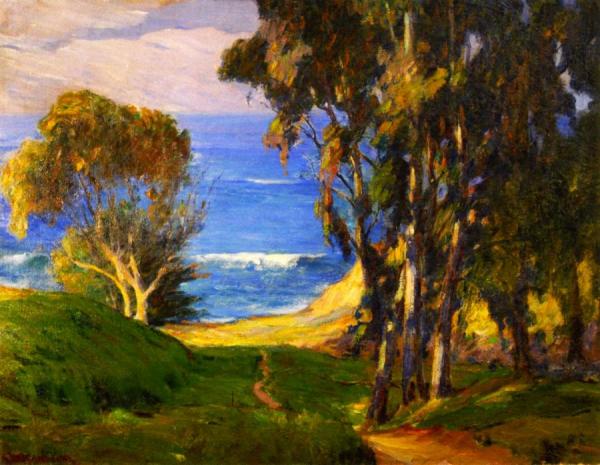 Emerald Cove, Laguna Beach by Jean Mannheim