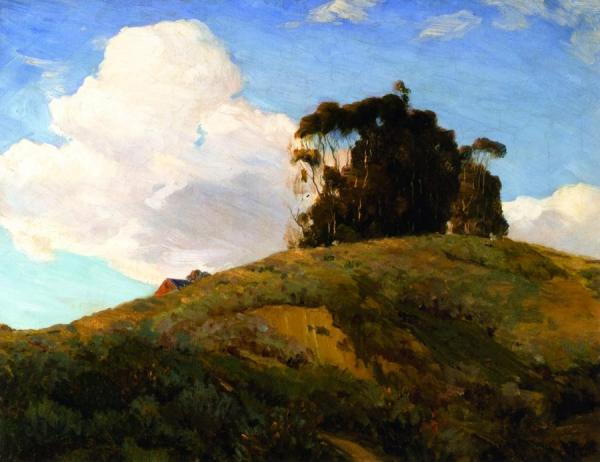 Eucalyptus On A Hill by Jean Mannheim