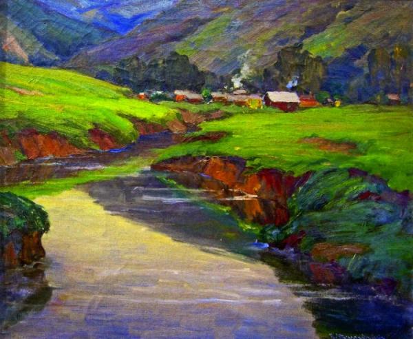 Laguna Canyon by Jean Mannheim