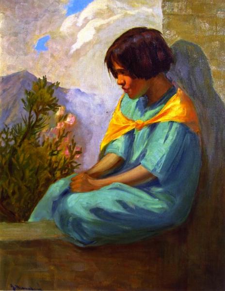 Mexican Girl by Jean Mannheim