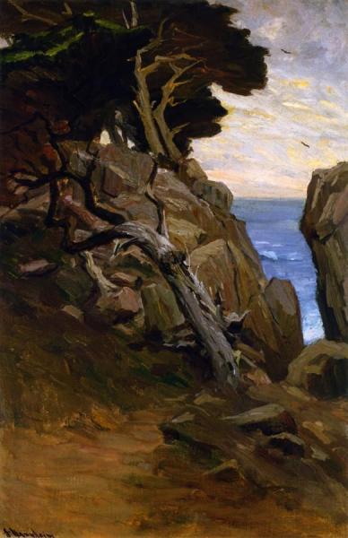 Monterey Coast by Jean Mannheim