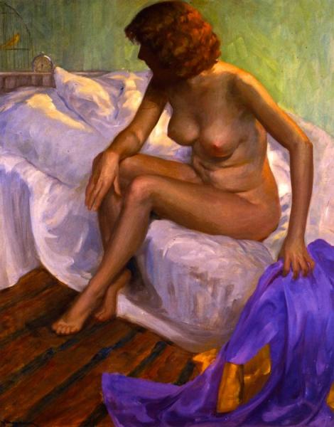 Morning Nude by Jean Mannheim