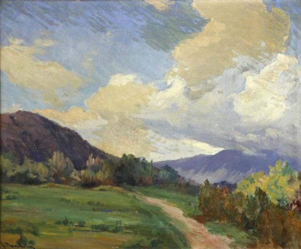 Path Through A Mountain Landscape by Jean Mannheim