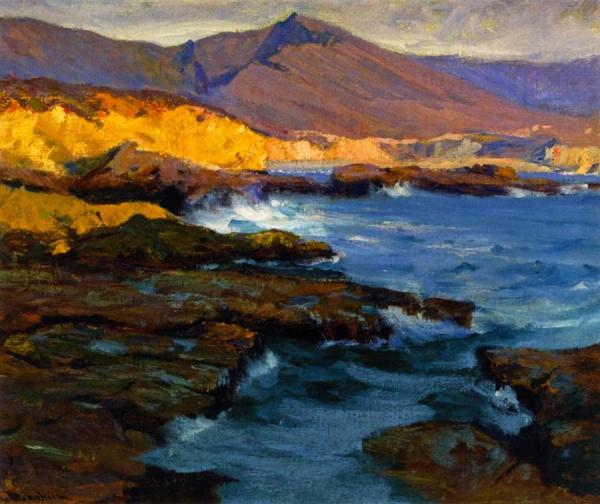 Pebble Beach by Jean Mannheim