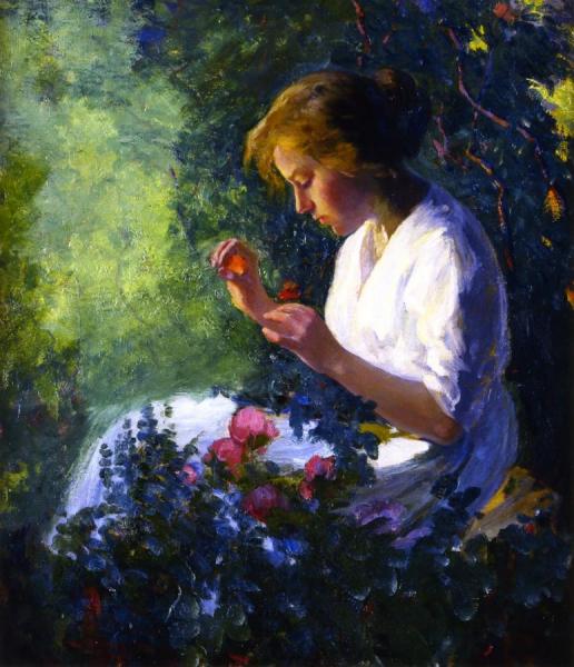 Pulling Petals by Jean Mannheim