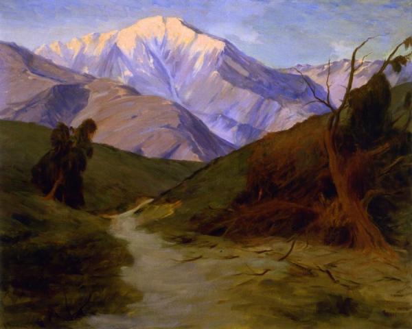 San Jacinto And Path by Jean Mannheim