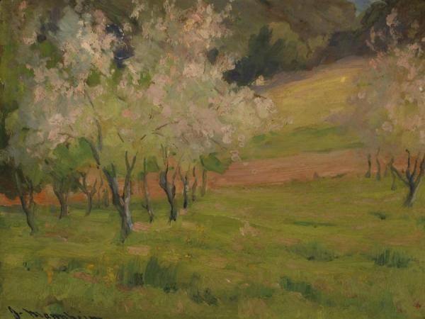 Springtime Orchard by Jean Mannheim
