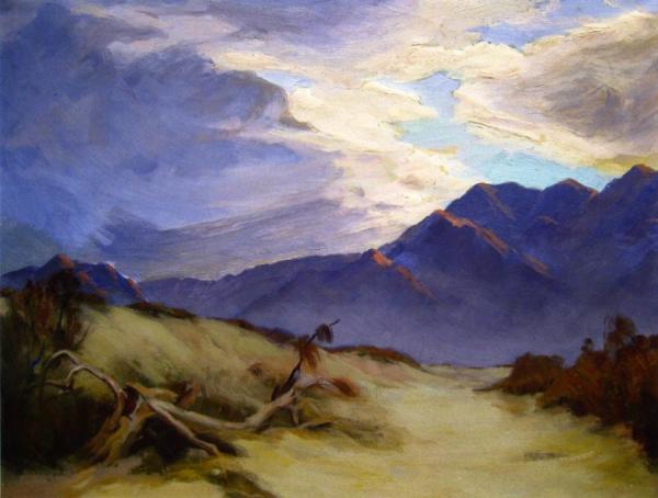 Stormy Desert by Jean Mannheim