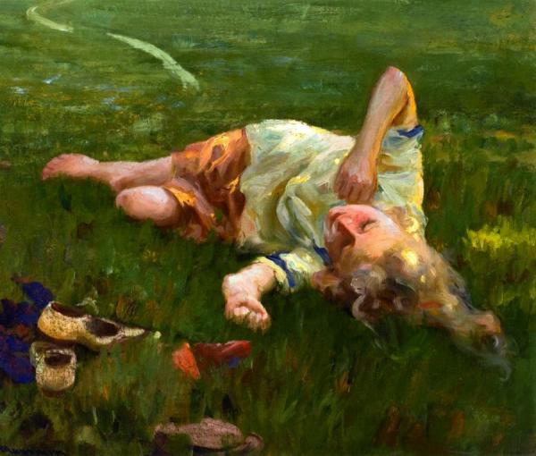 The Idle Hour by Jean Mannheim