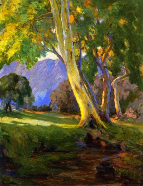 Jean Mannheim Tree In The Arroyo