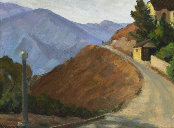 Winding Road by Jean Mannheim