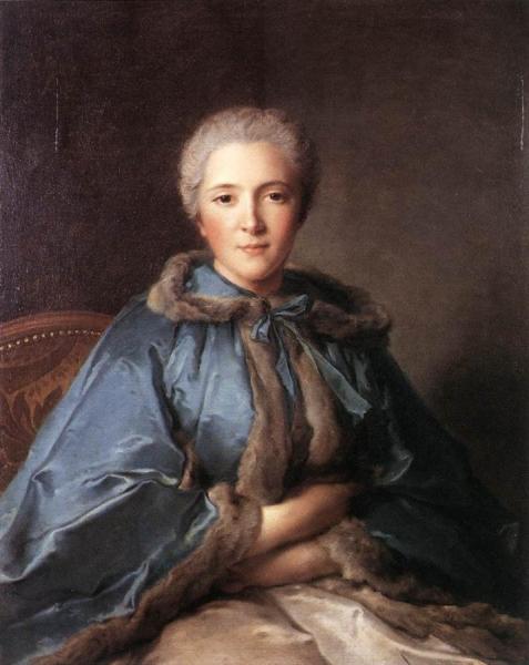 Comtesse De Tillières by Jean-marc Nattier