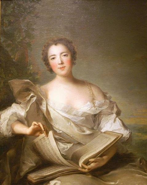 Duchess Of Trémoille by Jean-marc Nattier