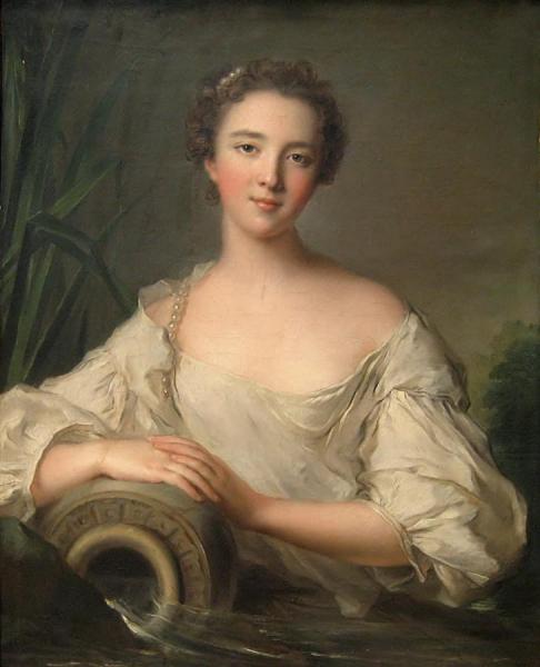Louise Henriette De Bourbon-conti by Jean-marc Nattier Oil Painting Reproductions
