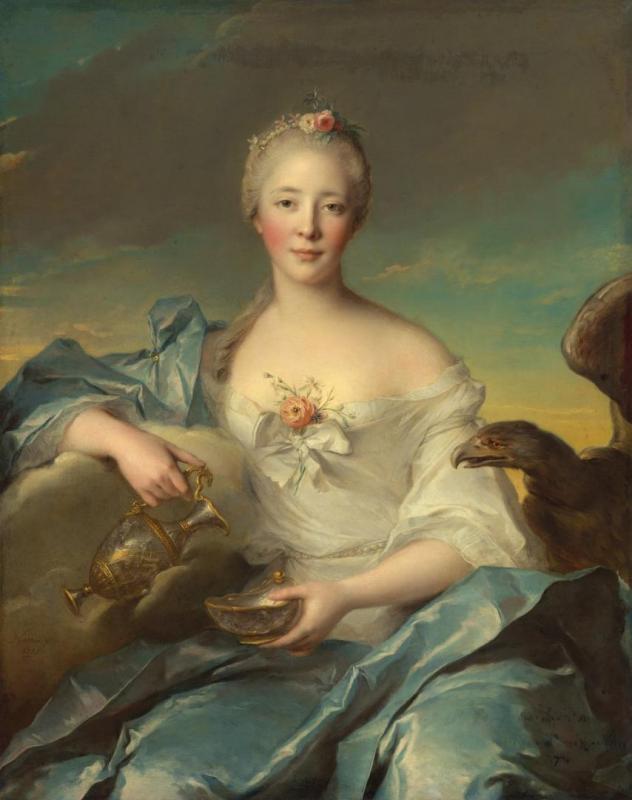 Madame Le Fèvre De Caumartin As Hebe, 1753 by Jean-marc Nattier