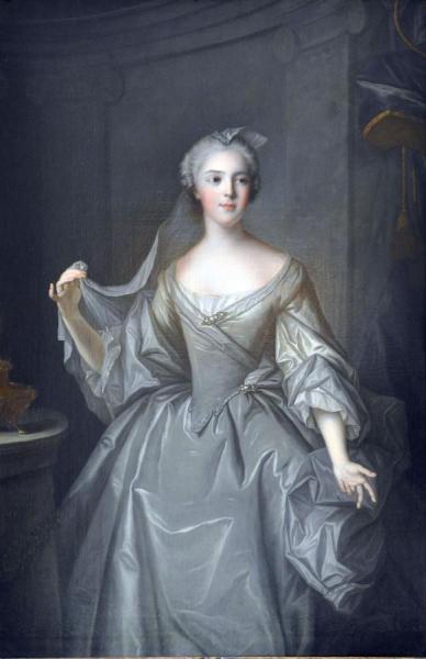 Jean-marc Nattier Madame Sophie De France As A Vestal Virgin