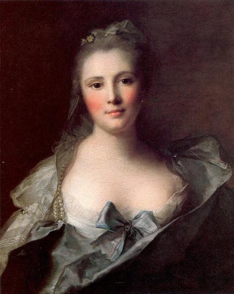 Mademoiselle Marsollier by Jean-marc Nattier