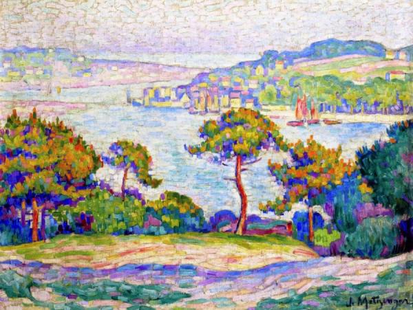 Brittany Seashore by Jean Metzinger