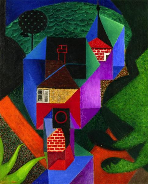 Jean Metzinger Cubist House By The Water