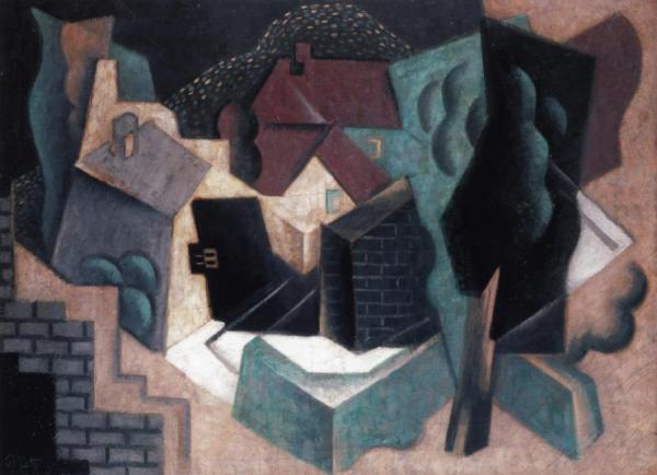 Farmyard Landscape by Jean Metzinger