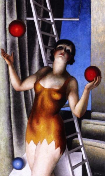 Juggler by Jean Metzinger Oil Painting Reproductions