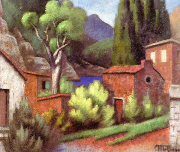 Landscape Of The Midi (southern France) by Jean Metzinger