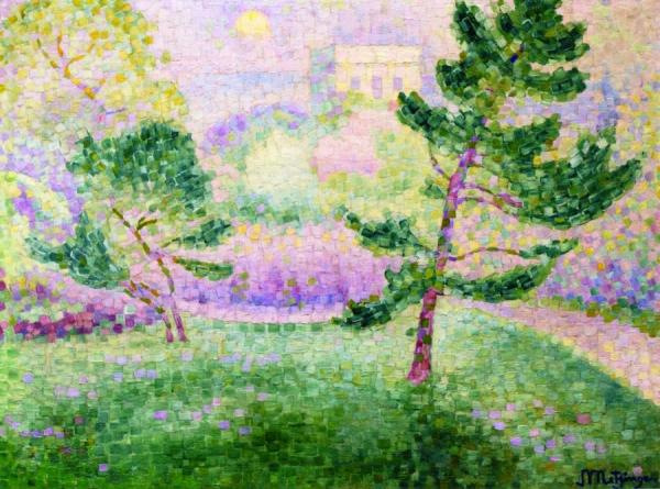 Morning In Parc Montsouris by Jean Metzinger