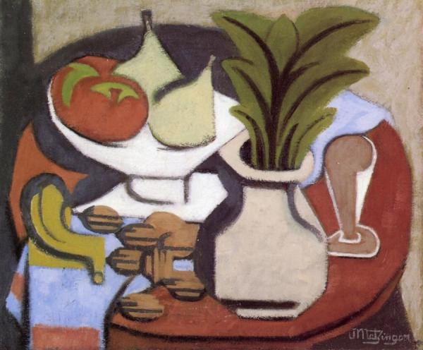 Still Life With Fruit by Jean Metzinger