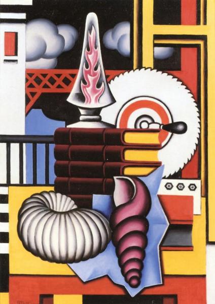 Still Life With Shells by Jean Metzinger