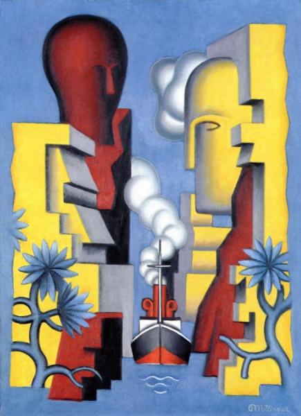 The Isthmus Of Corinth by Jean Metzinger